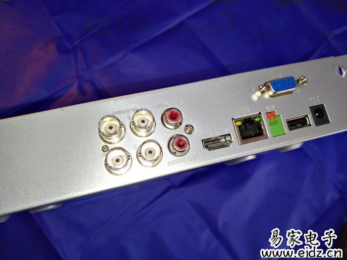大华4路模拟混合硬盘录像机 DH-HCVR5104HS-V4 支持6路网络 h.265