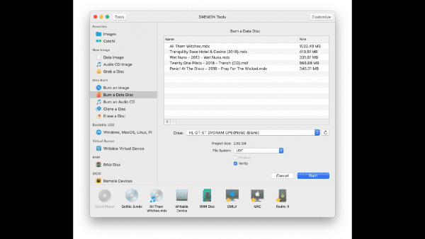 DAEMON Tools Lite Mac版 V8.4.756 官方版截图