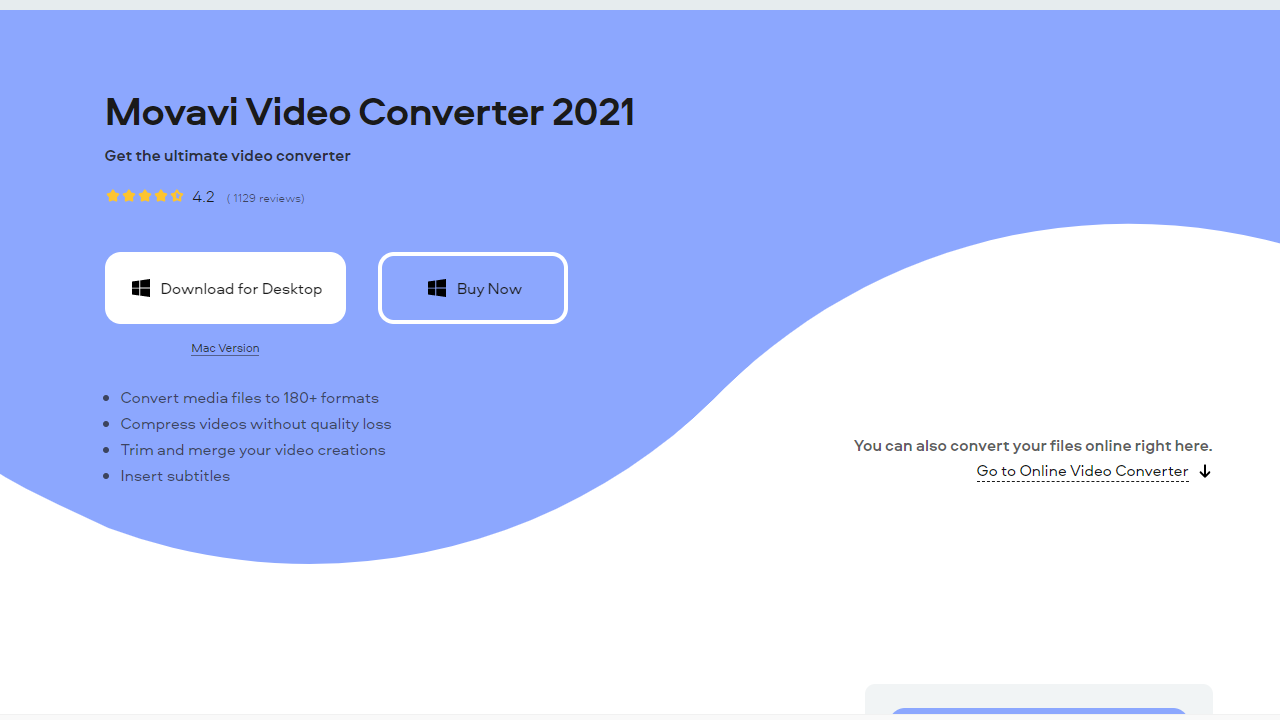 Movavi Video Converter Premium v22.2官方版截图