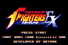 拳皇EX：新血 (King of Fighters EX - The Neo Blood)简体中文截图
