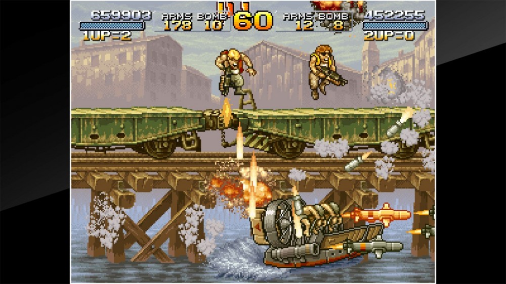 合金弹头X：超级坦克 001 英文版 街机版 NeoGeo截图
