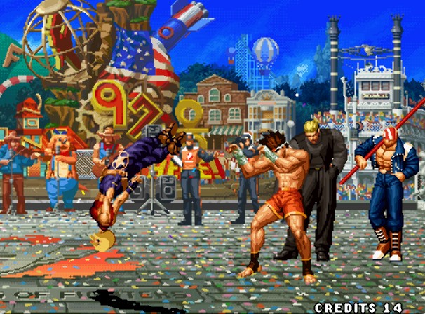 拳皇97 英文版 街机版 NeoGeo截图