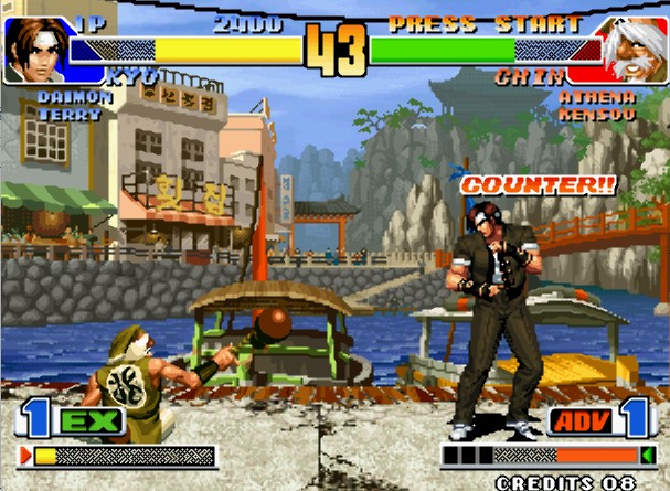 拳皇98 英文版 街机版 NeoGeo截图