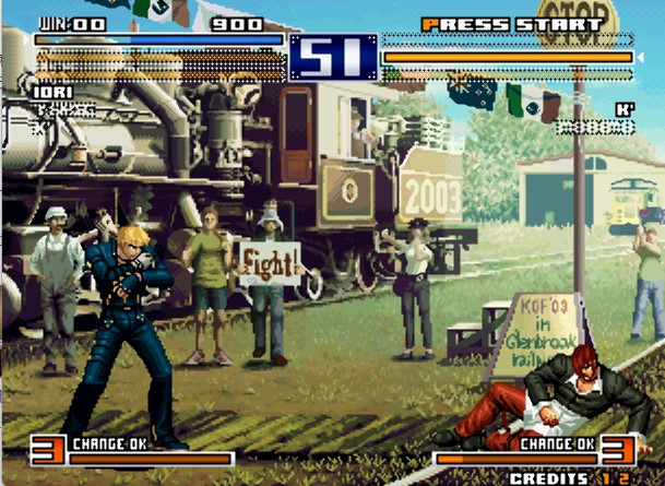拳皇2003 英文版 街机版 NeoGeo截图