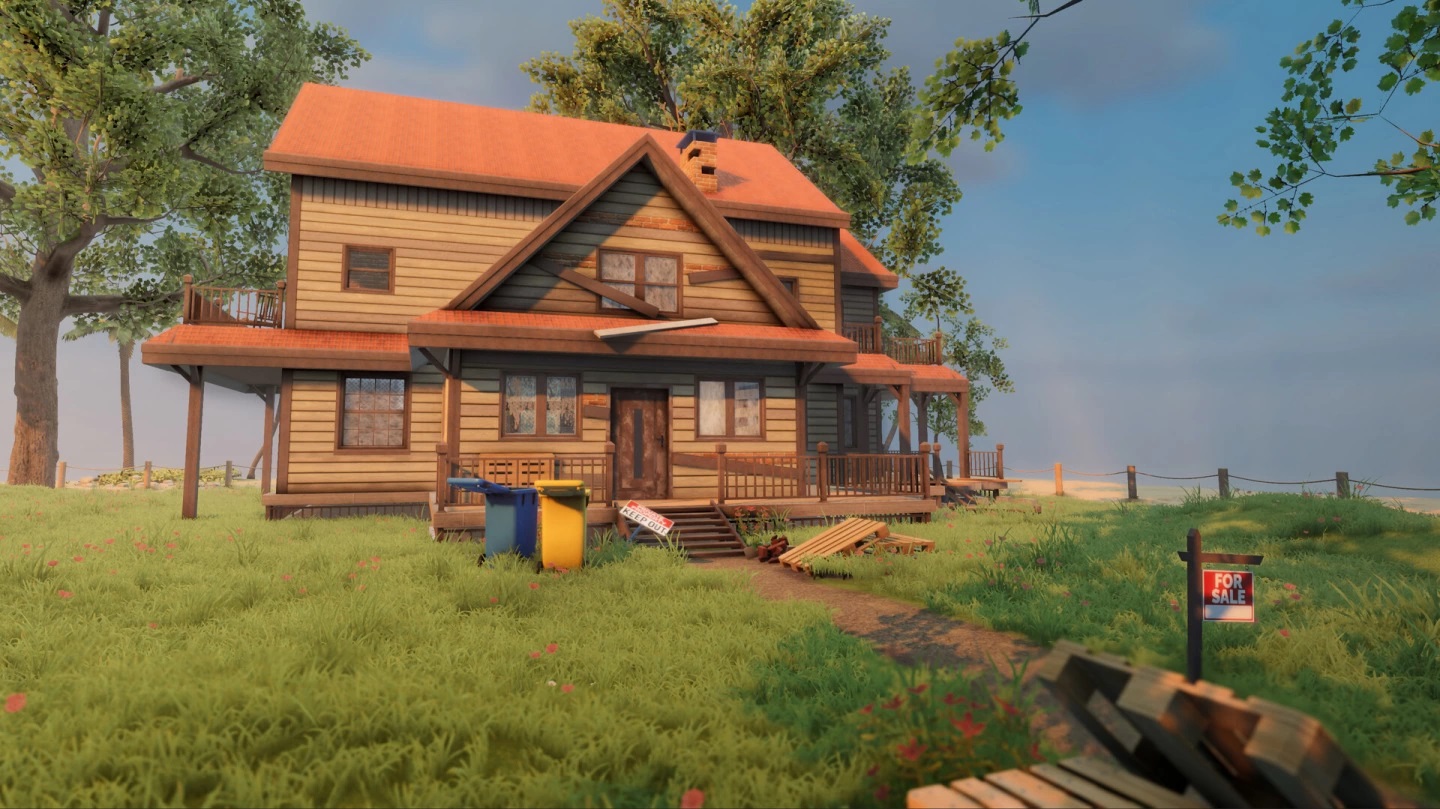 老屋改造续作《房产达人2》公开Steam页面，这次除了改建还能从头动手盖房子！