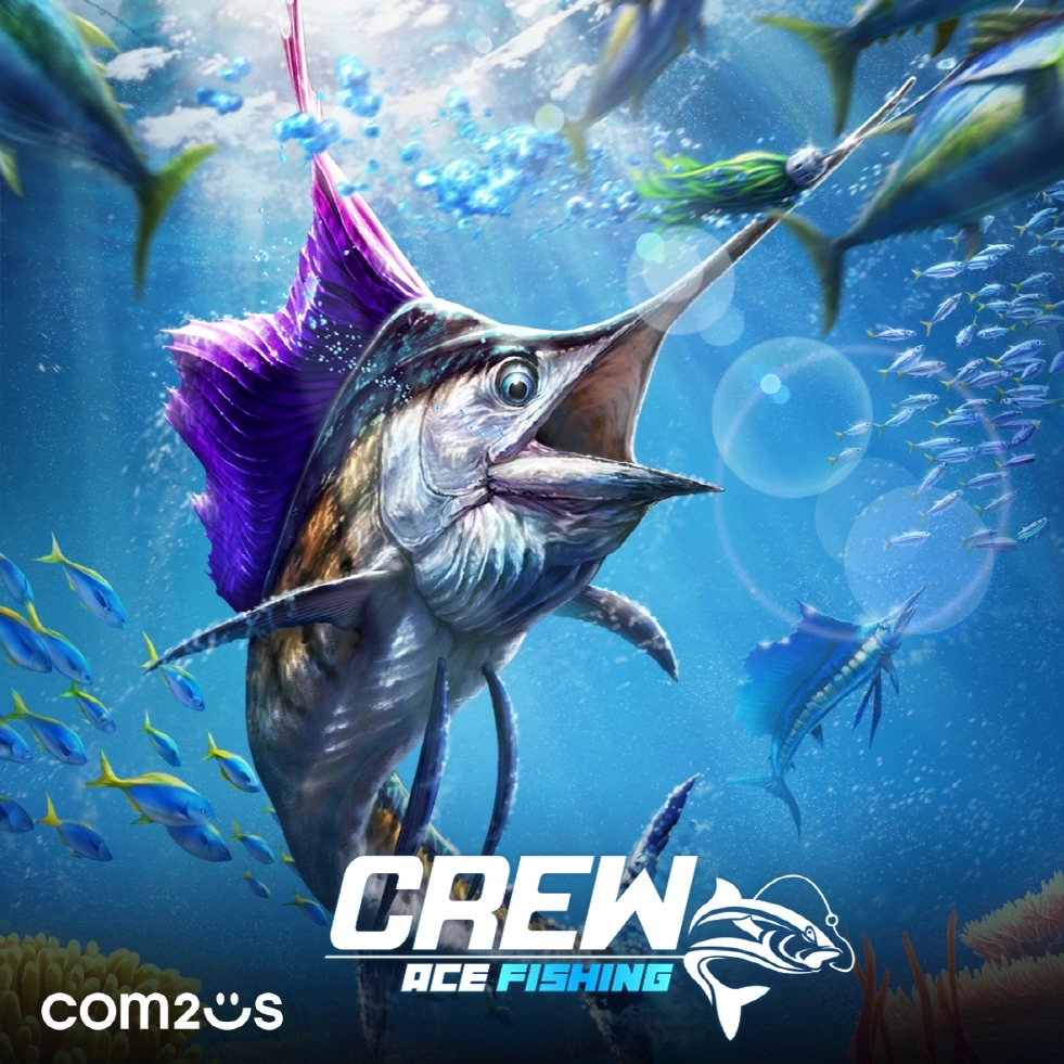 Com2uS《钓鱼发烧友》系列区块链新作《Ace Fishing Crew》CBT 测试开始