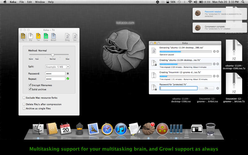 Keka v1.2.57版发布，现已支持 macOS 13