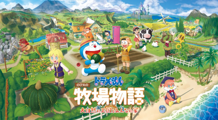 想体验一下田园治愈的生活吗?系列最新作《哆啦A梦牧场物语：大自然王国与和乐家人》今天Nintendo Switch发售