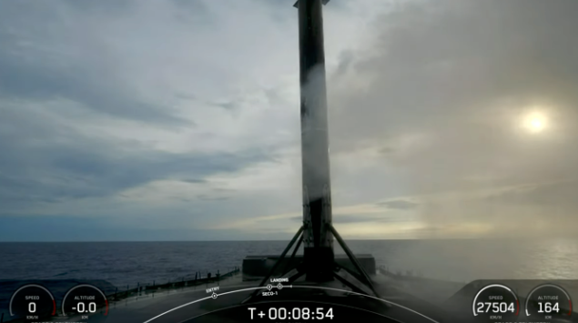 SpaceX完成200次火箭发动机着陆回收