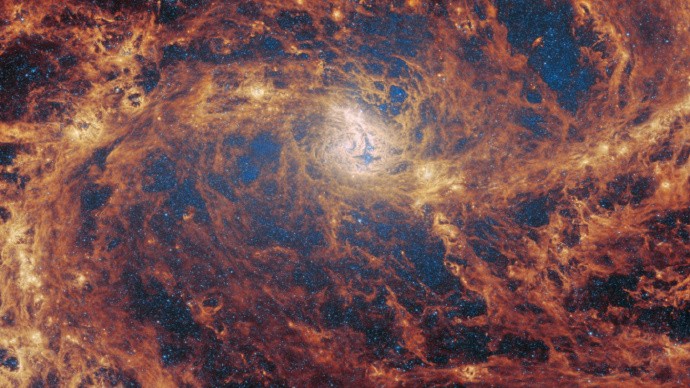 韦布望远镜拍摄的高清宇宙风景壁纸