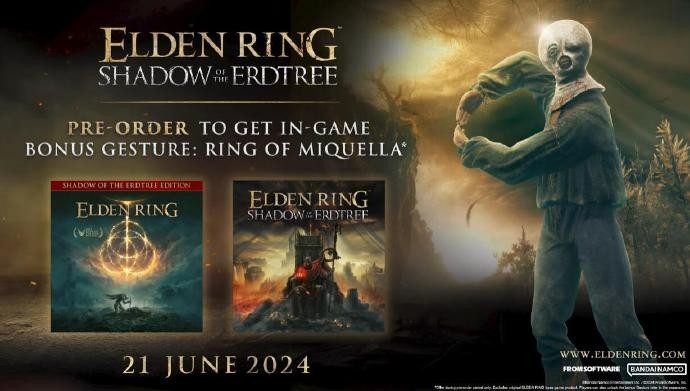 《艾尔登法环》最新DLC“黄金树之影”开放预订：各版本定价详情及内容前瞻