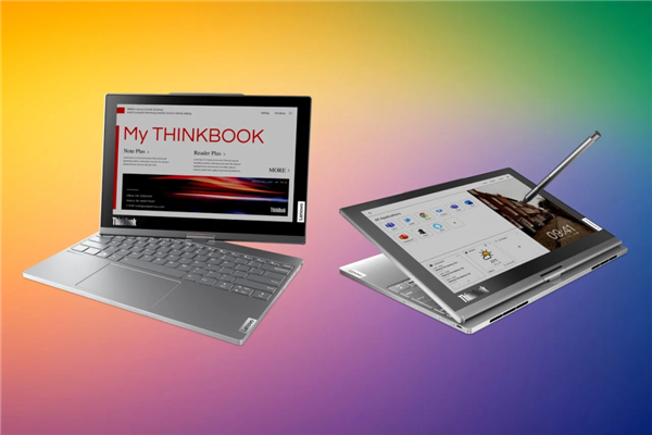 《联想ThinkBook Plus Twist》：双屏支持180度水平翻转