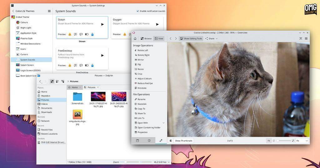KDE Plasma 6 桌面环境正式发布，带来Wayland默认支持与初步HDR功能强化